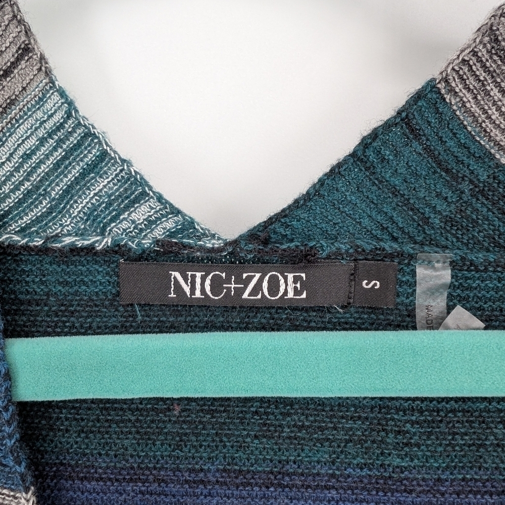 Nic + Zoe Sweater Cotton blend Small - Picture 6 of 7